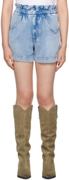 Isabel Marant Étoile Titea Shorts In 30lu Light Blue