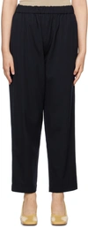 Casey Casey Black Hiroshi Trousers In Navy