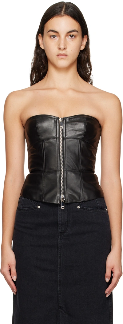 Isabel Marant Black Etna Tube Top In 01bk Black