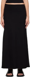 LESET BLACK RIO MAXI SKIRT