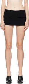 Lado Bokuchava Black Twentythree Miniskirt In Black