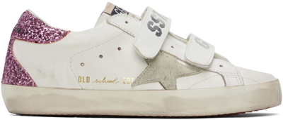 Golden Goose Old School Low-top Sneakers In Weiss