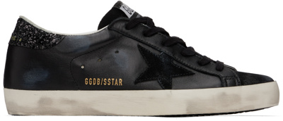 Golden Goose Black Super-star Classic Sneakers