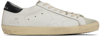 Golden Goose White Leather Lace-up Sneakers In 10220 White/ice/blac