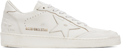 GOLDEN GOOSE WHITE BALL STAR SNEAKERS