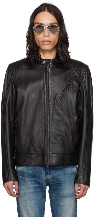 Belstaff Men's V Racer Jacket In Black
