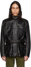 BELSTAFF BLACK LEGACY TRIALMASTER PANTHER LEATHER JACKET