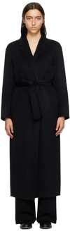 Filippa K Alexa Wool-cashmere Blend Long Coat In 1433 Black