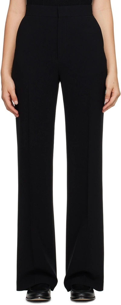 Filippa K Black Marlow Trousers In Black  