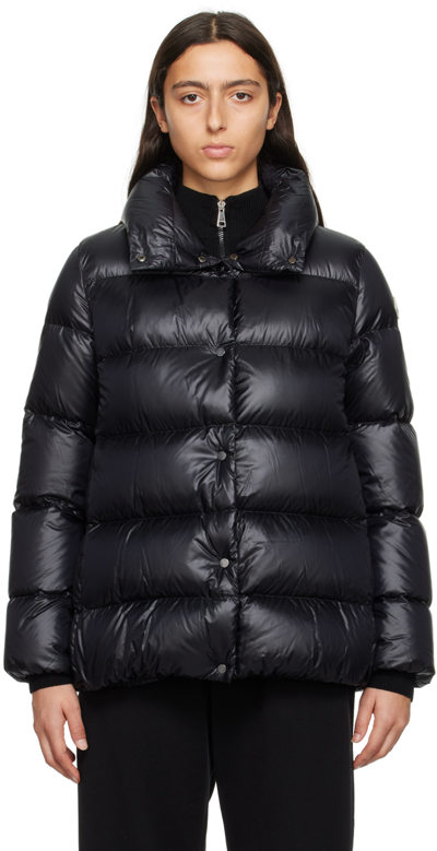 Moncler Cochevis Nylon Down Jacket In Black