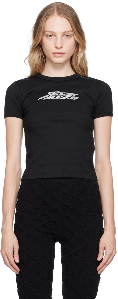 Ambush Black Reflector T-shirt In Reflector Black