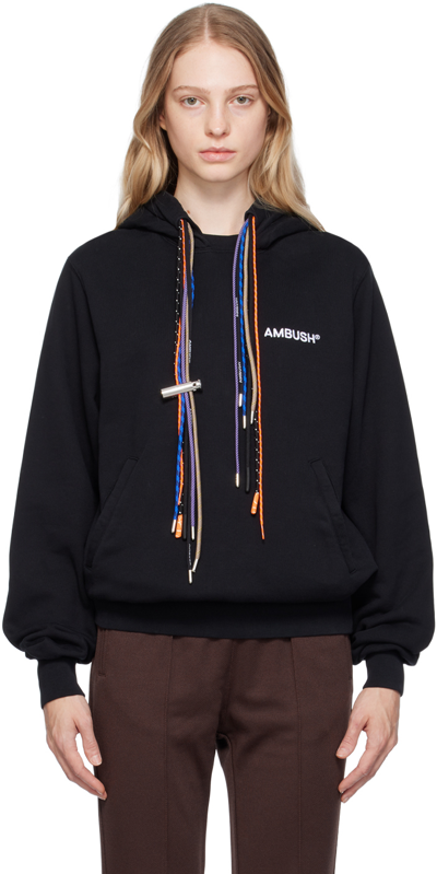 Ambush Black Multicord Hoodie In White