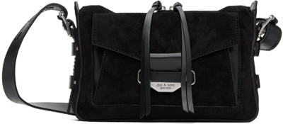 Rag & Bone Black Small Field Messenger Bag In Blksd