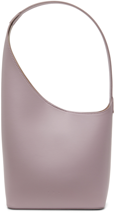 Aesther Ekme Demi Lune Leather Shoulder Bag In Pink