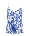L Agence Jane Camisole Tank In Multi