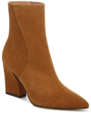 Franco Sarto Vesi Booties Women's Shoes In Brown