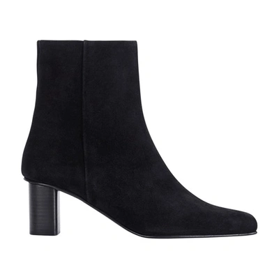 Atp Atelier Praia Black Suede Ankle Boots