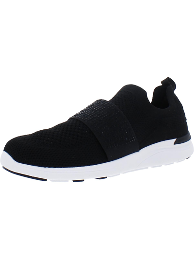 Easy Spirit Jewelle 14 Womens Fitness Lifestyle Slip-on Sneakers In Black