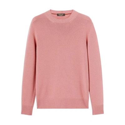 Loro Piana Parksville Cashmere Knit Sweater In Pink_eyeshadow