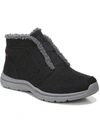 Ryka Everest Gore Womens Faux Fur Lined Ankle Booties In Black