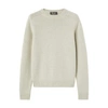 Loro Piana Girocollo Parksville Cashmere Sweater In Beige