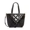 VANESSA BRUNO S QUILTED LEATHER TOTE BAG