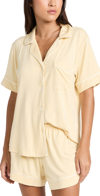 Eberjey Gisele Relaxed Pj Set In Sunrise/ivory