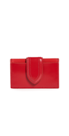 Jacquemus Le Porte Carte Bambino Cardholder In Red