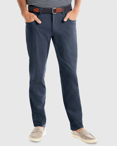 Johnnie-o Cross Country Prep-formance Trouser In High Tide In Blue