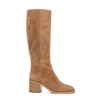 Aquatalia Rozelle Weatherproof Suede Boot In Brown