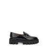 Aquatalia Women's Alexi Platform Loafers In Black