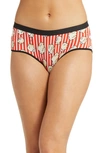 Meundies Print Hipster Briefs In Pop Off