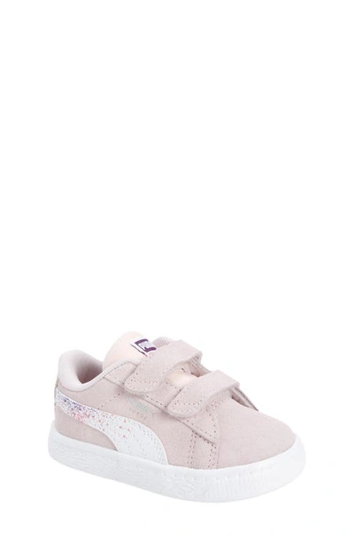 Puma Kids' Suede Classic Sneaker In Galaxy Pink-strawberry Burst