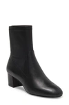 Stuart Weitzman Sofia Stretch Bootie In Black