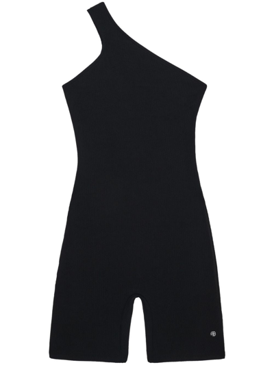 ANINE BING LORE ONE-SHOULDER JUMPSUIT