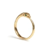 RACHEL ENTWISTLE OUROBOROS SNAKE RING LIMITED EDITION WITH EMERALDS