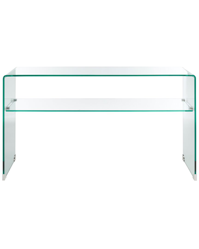 Safavieh Dash Glass Console Table In Clear