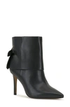 Vince Camuto Kresinta Foldover Cuff Pointed Toe Bootie In Black