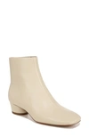 Vince Women's Ravenna Square Toe Mid Heel Zip Booties In Moonlight