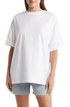 Topshop Oversize T-shirt In Natural