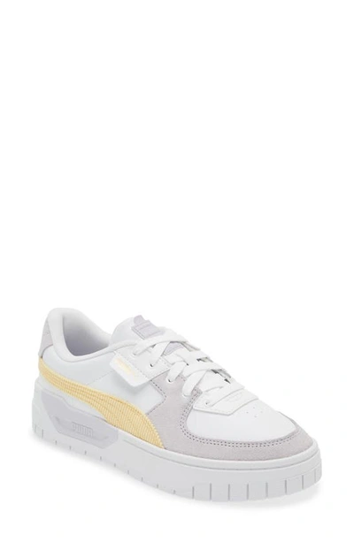 Puma Kids' Cali Dream Sneaker In  White-lavender-flaxen