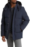 Moose Knuckles Cloud 3q Neoshear Jacket In Marine