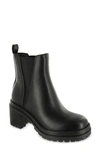 Mia Adea Platform Chelsea Boot In Black