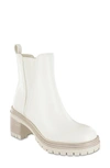 Mia Adea Platform Chelsea Boot In Bone