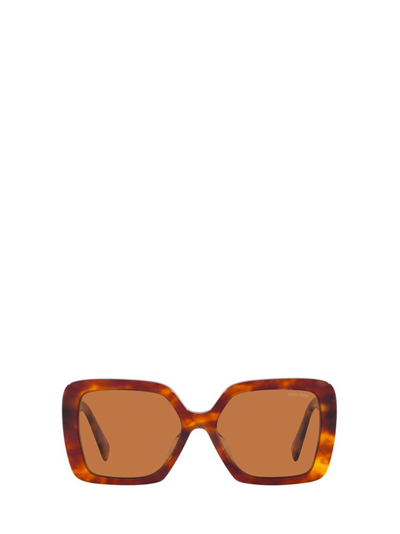 Miu Miu Eyewear Square Frame Sunglasses In Multi