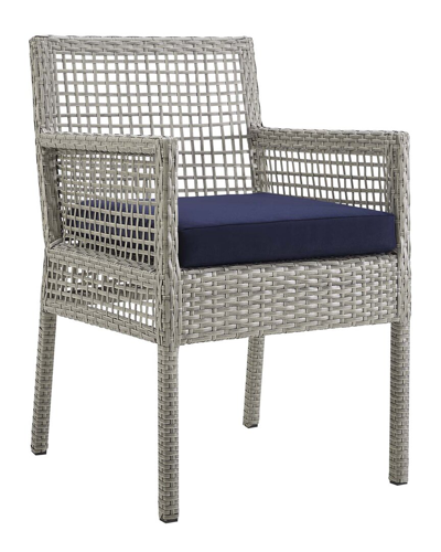 Modway Outdoor Aura Outdoor Patio Wicker Rattan Dining Armchair