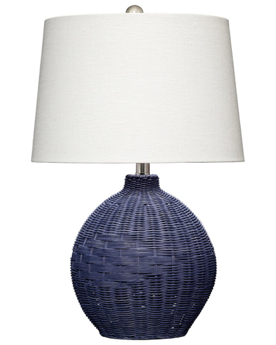 Jamie Young Cape Table Lamp In Blue