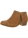 Vionic Lani Womens Suede Lace Up Ankle Boots In Brown