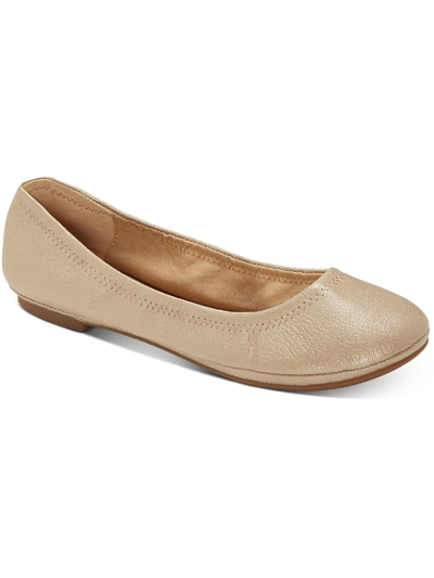 Lucky Brand Emmie Womens Leather Ballet Flats In Multi