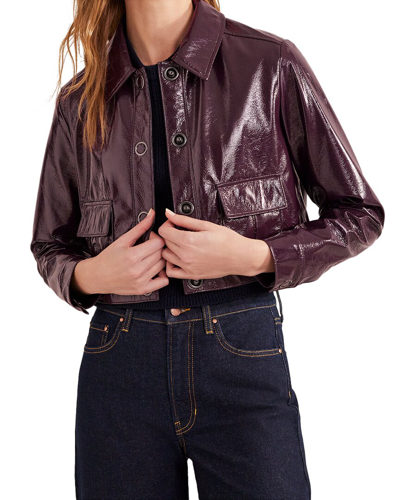 BODEN CROPPED COLLARED JACKET